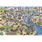 London Landmarks – 500 Piece Jigsaw Puzzle (Gibsons)