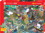 Eboy - London Quest - 1000 Piece Jigsaw Puzzle (Heye)