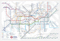 Artwork: London Underground Map – 150 Piece Jigsaw Puzzle (Gibsons)