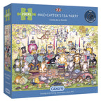 Mad Catter's Tea Party – 250 Piece Jigsaw Puzzle (Gibsons)
