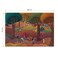 Magic Forest, Autumn – 1000 Piece Jigsaw Puzzle (Roovi)
