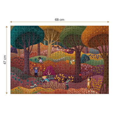 Magic Forest, Autumn – 1000 Piece Jigsaw Puzzle (Roovi)