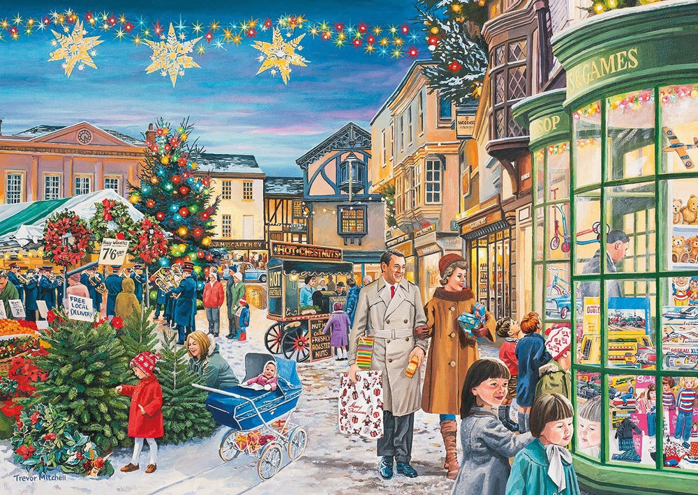 Magic of Christmas – 4 x 500 Piece Jigsaw Puzzles (Gibsons)