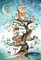 The Tale of a Tree by Nihal Çifter - 1000 Piece Jigsaw Puzzle (Magnolia Puzzles)