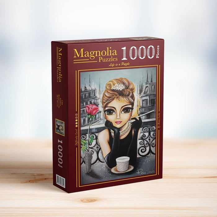 Audrey by Romi Lerda - 1000 Piece Jigsaw Puzzle (Magnolia Puzzles)