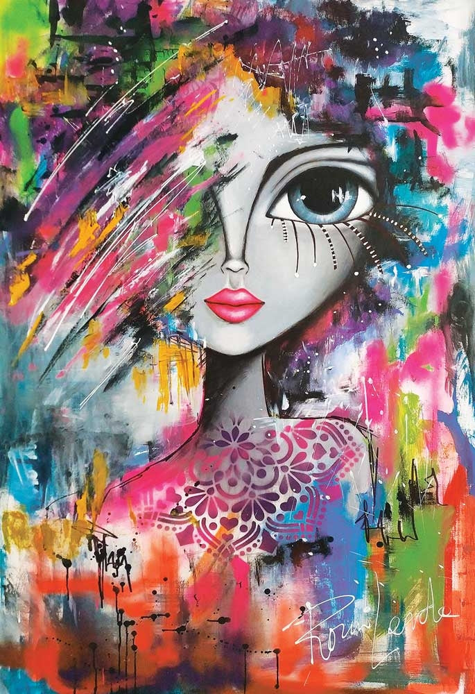 Chaotic Beauty by Romi Lerda - 1000 Piece Jigsaw Puzzle (Magnolia)