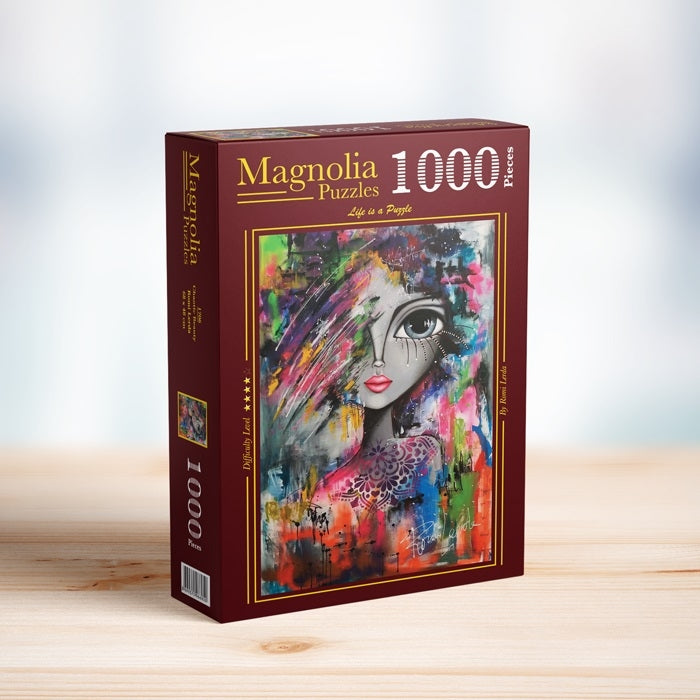 Chaotic Beauty by Romi Lerda - 1000 Piece Jigsaw Puzzle (Magnolia)