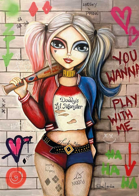 Harley by Romi Lerda - 1000 Piece Jigsaw Puzzle (Magnolia Puzzles)