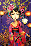 Geisha by Romi Lerda - 1000 Piece Jigsaw Puzzle (Magnolia Puzzles)