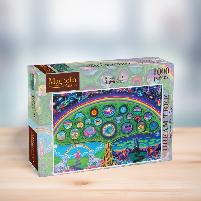 Dream Tree by Becca Lennon Ray - 1000 Piece Jigsaw Puzzle (Magnolia Puzzles)