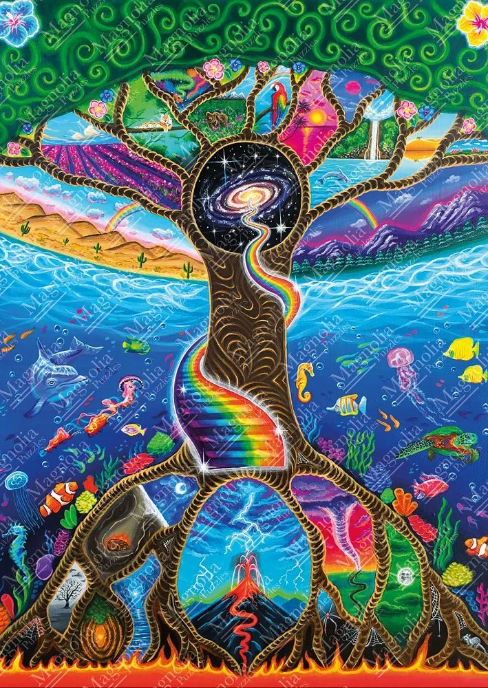 The Real Journey by Becca Lennon Ray - 1000 Piece Jigsaw Puzzle (Magnolia Puzzles)