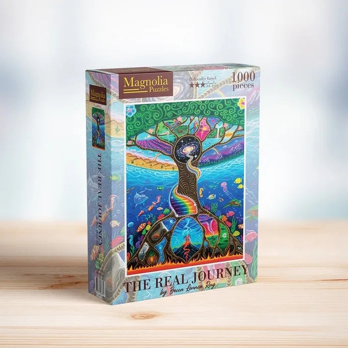 The Real Journey by Becca Lennon Ray - 1000 Piece Jigsaw Puzzle (Magnolia Puzzles)