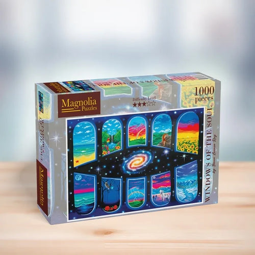 Windows of the Soul by Becca Lennon Ray - 1000 Piece Jigsaw Puzzle (Magnolia Puzzles)
