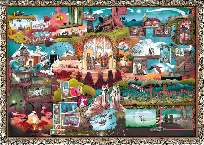 Life Is A Puzzle, The Beginning of the Legend - 1000 Piece Jigsaw Puzzle (Magnolia Puzzles)
