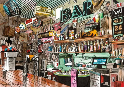 Bar - 1000 Piece Jigsaw Puzzle (Magnolia Puzzles)