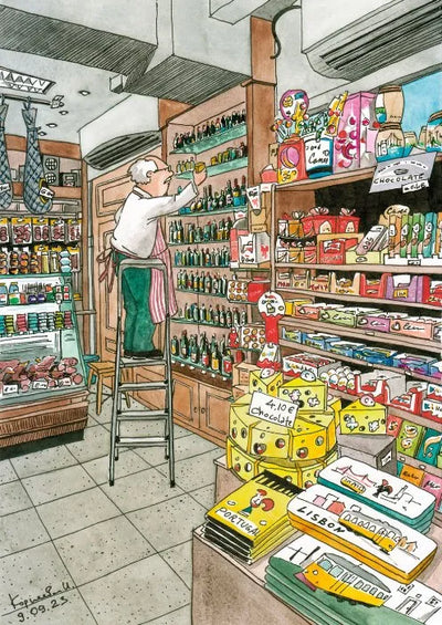 Shop - 1000 Piece Jigsaw Puzzle (Magnolia)