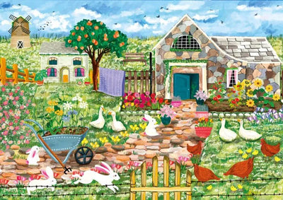 Farm House - 1000 Piece Jigsaw Puzzle (Magnolia Puzzles)