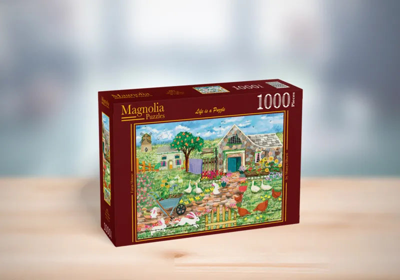 Farm House - 1000 Piece Jigsaw Puzzle (Magnolia Puzzles)
