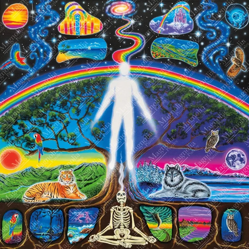 Soul Ascension by Becca Lennon Ray - 1023 Piece Jigsaw Puzzle (Magnolia Puzzles)