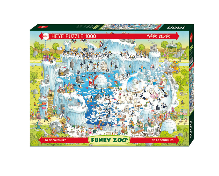 Polar Habitat - 1000 Piece Jigsaw Puzzle (Heye)