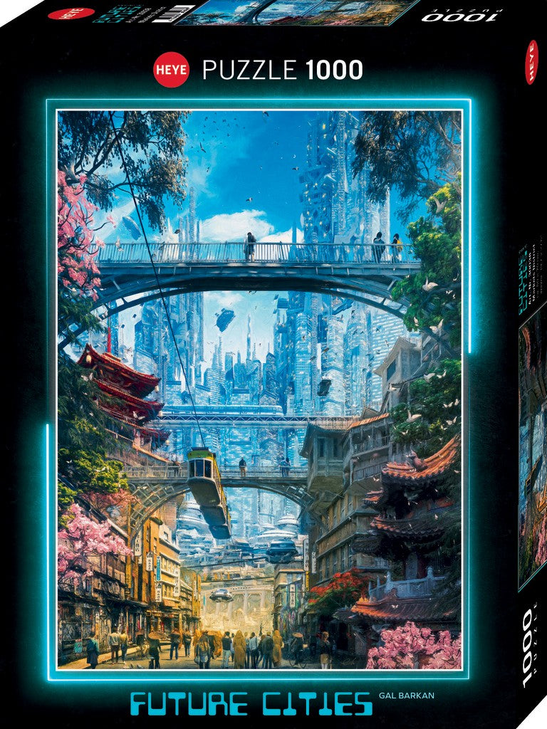 Markets District - 1000 Piece Jigsaw Puzzle (Heye)