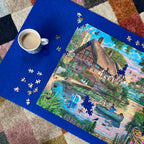 In use: The Puzzle Roll – 1000 Piece Jigsaw Puzzle (Gibsons)