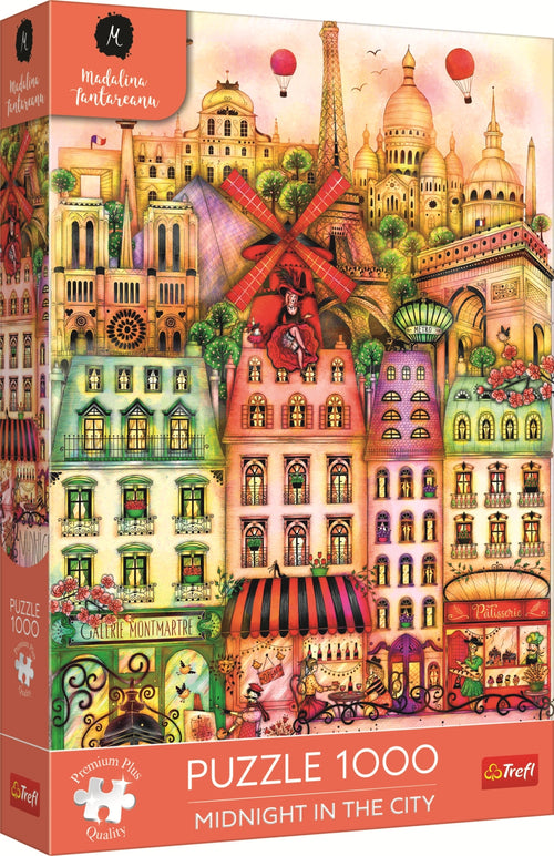 Midnight in the City by Madaline Tanenbaum - 1000 Piece Jigsaw Puzzle (Trefl)