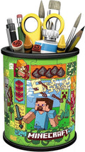 Made up: Minecraft Pencil Holder – 54 Piece 3D Jigsaw Puzzle (Ravensburger)