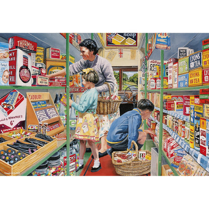 Gibsons - Mitchell's Mobile Shop - 4 x 500 Piece Jigsaw Puzzles