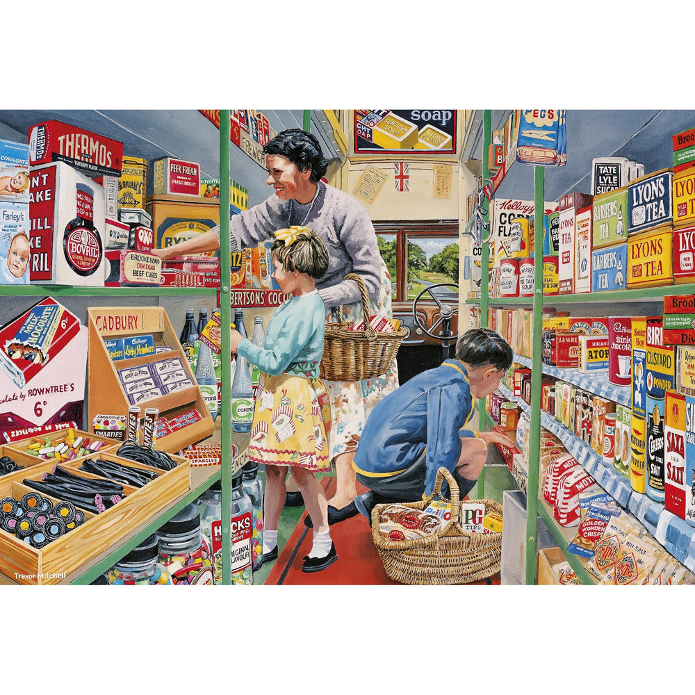Mitchell's Mobile Shop – 4 x 500 Piece Jigsaw Puzzles (Gibsons)