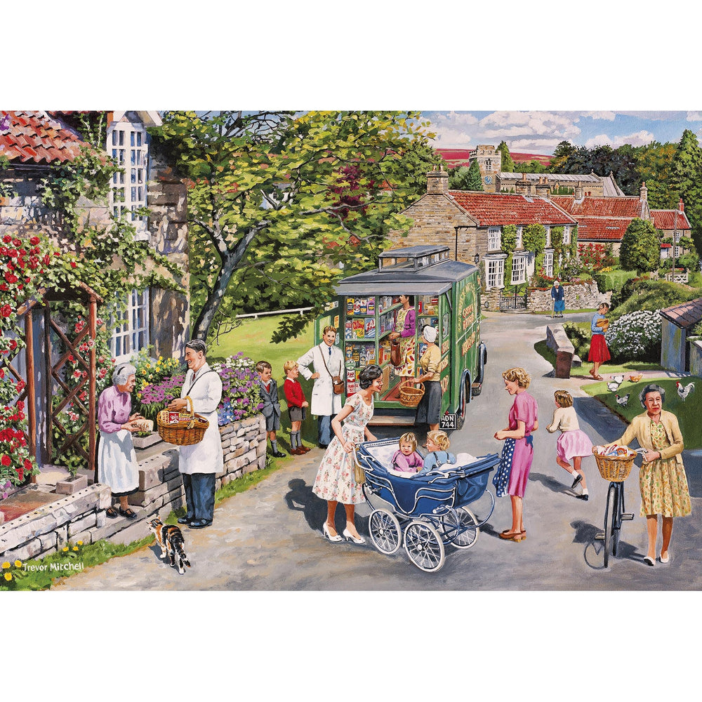 Mitchell's Mobile Shop – 4 x 500 Piece Jigsaw Puzzles (Gibsons)