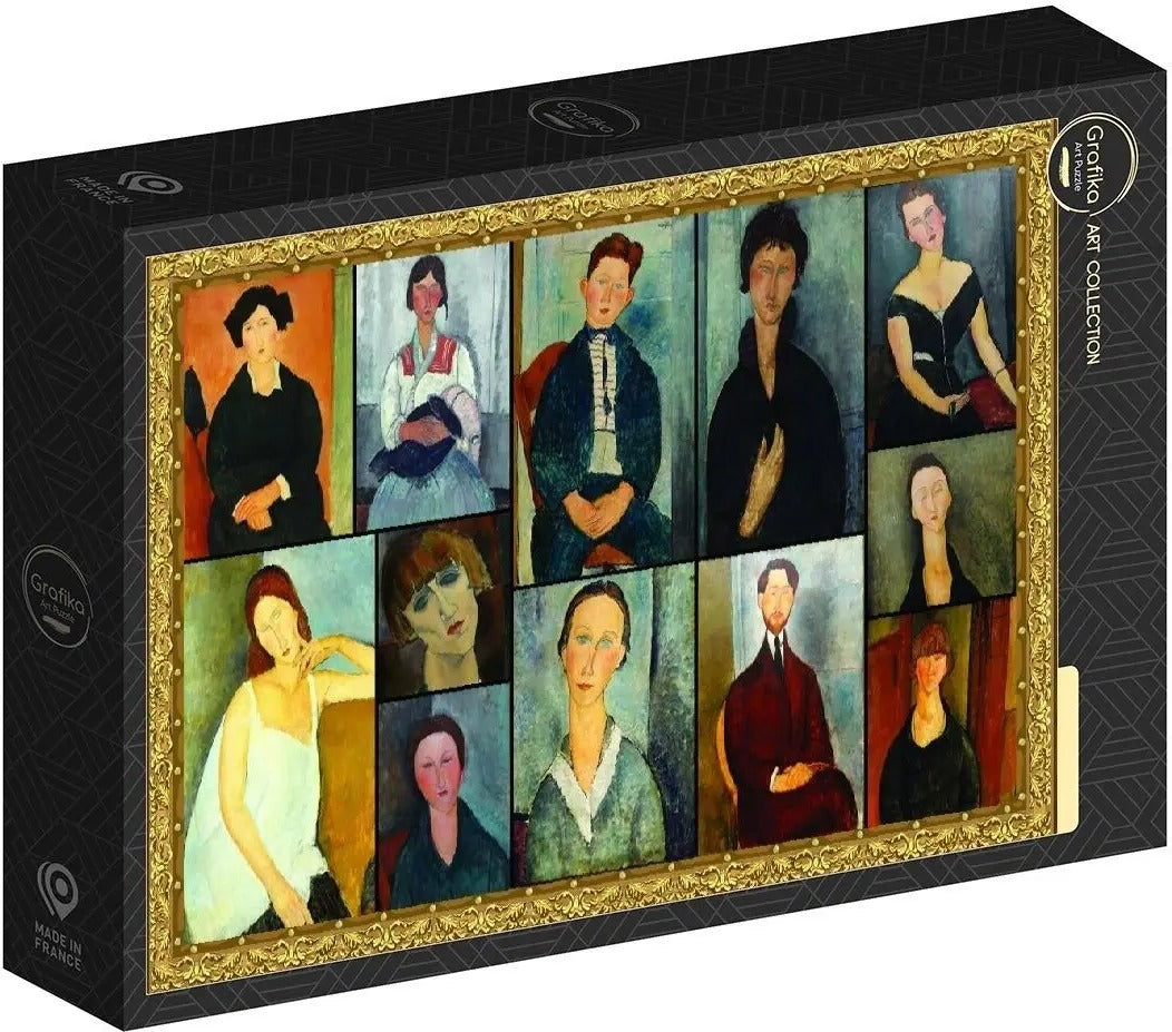 Box, turned right: Modigliani's Painting - 2000 Piece Jigsaw Puzzle (Grafika)