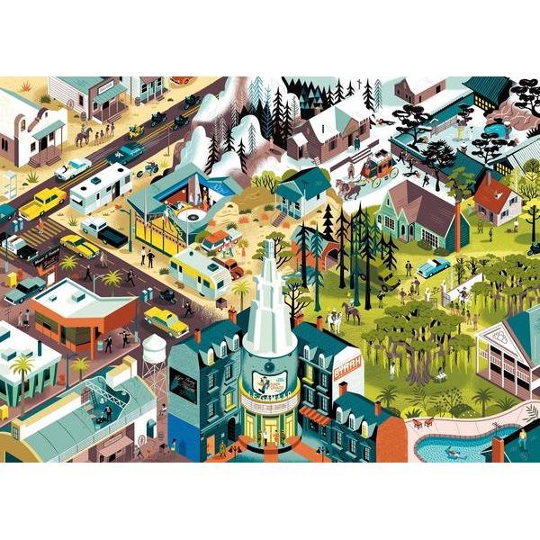 Movie Masters - Tarantino Film - 1000 Piece Jigsaw Puzzle (Heye)