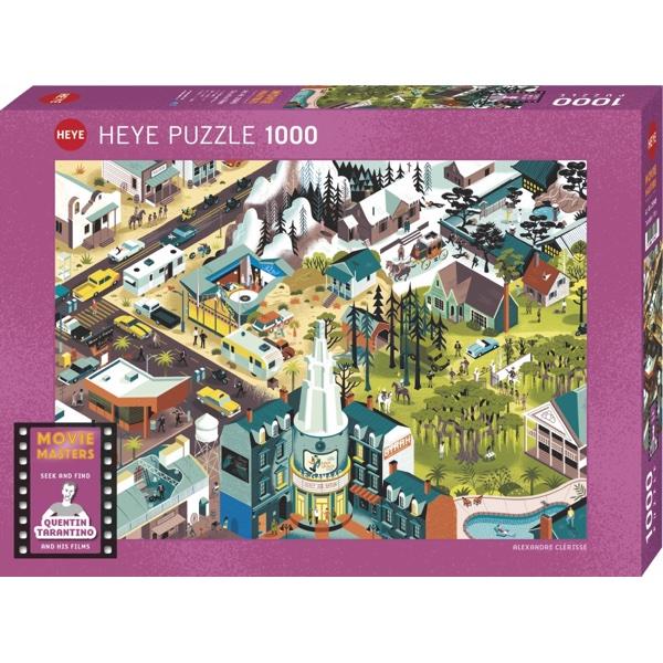 Movie Masters - Tarantino Film - 1000 Piece Jigsaw Puzzle (Heye)