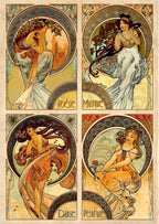 Arts by Alphonse Mucha – 1000 Piece Jigsaw Puzzle (Dtoys)