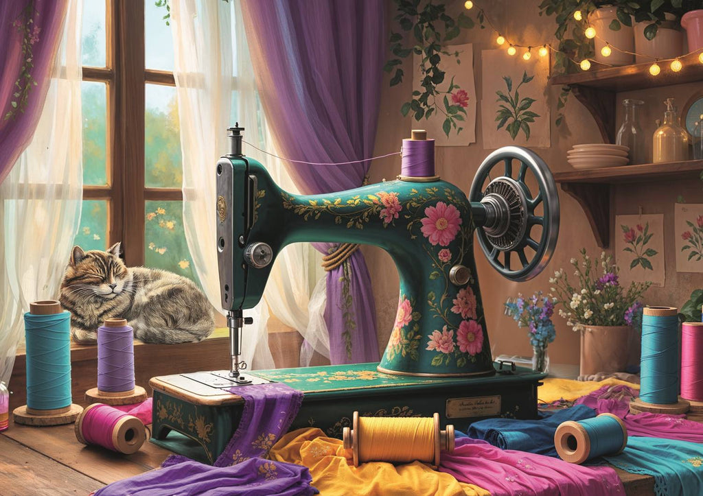 My Sewing Workshop - 1000 Piece Jigsaw Puzzle (Trefl)