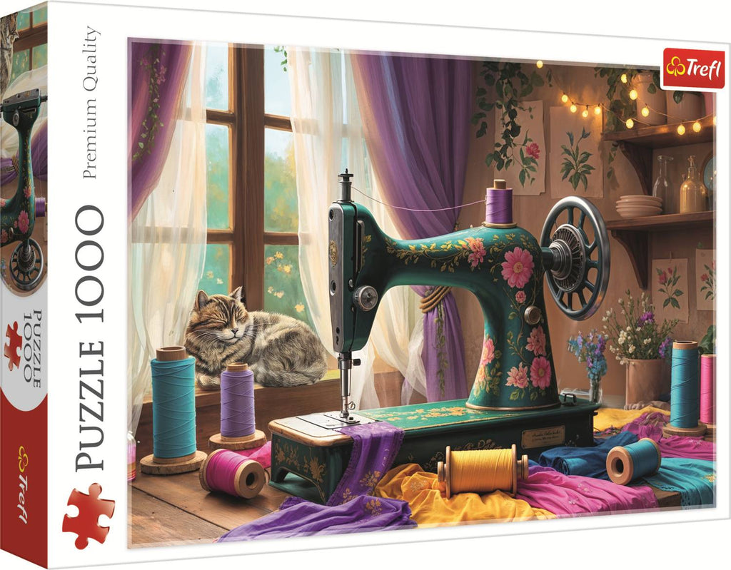 My Sewing Workshop - 1000 Piece Jigsaw Puzzle (Trefl)