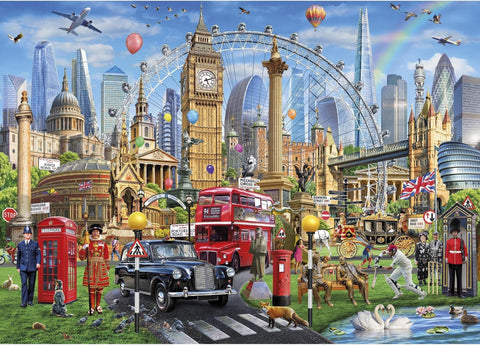 Artwork: London Calling – 1000 Piece Jigsaw Puzzle (Gibsons)