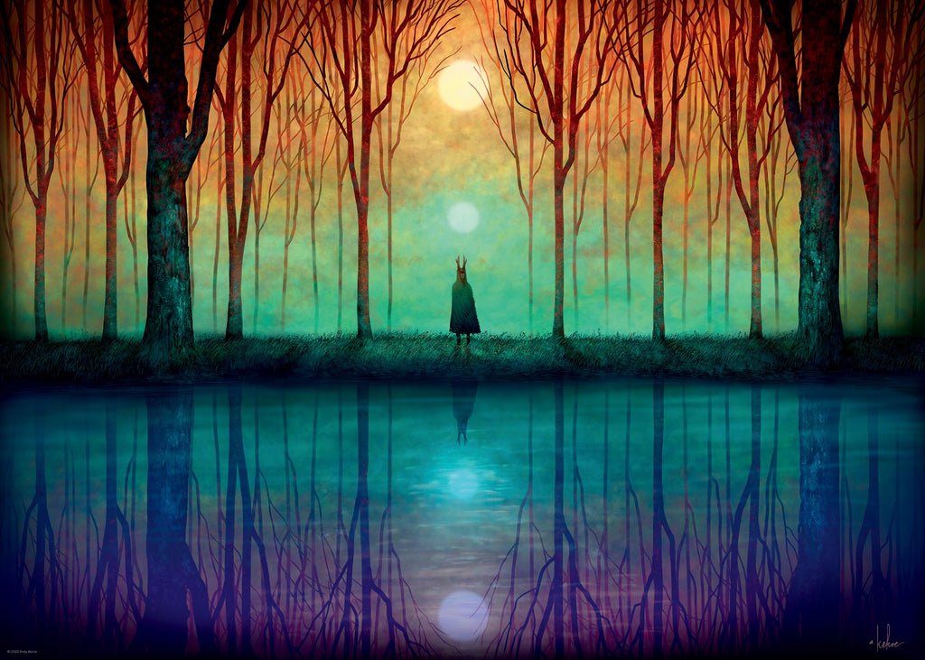 New Skies by Andy Kehoe – 1000 Piece Jigsaw Puzzle (Heye Inner Mystic Collection)
