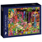 Box, turned right: The Scarecrow's Garden - 1000 Piece Jigsaw Puzzle (Bluebird)