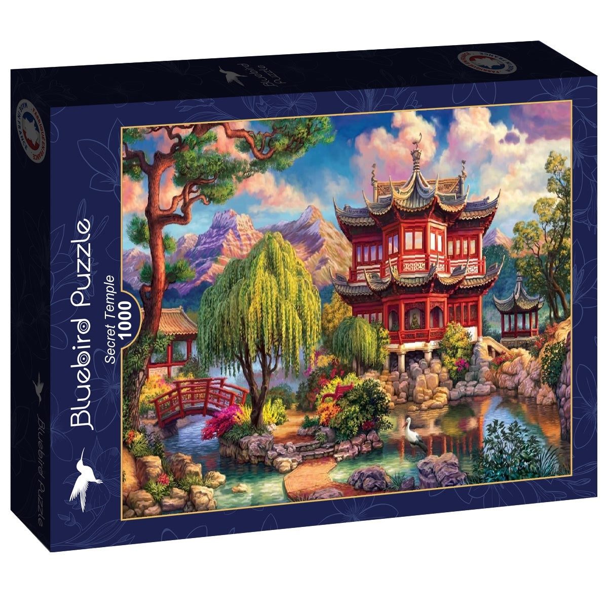 Secret Temple - 1000 Piece Jigsaw Puzzle (Bluebird)