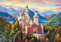 Castle in the Mountains - 1000 Piece Jigsaw Puzzle (Bluebird)