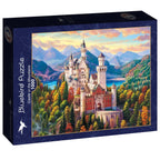Castle in the Mountains - 1000 Piece Jigsaw Puzzle (Bluebird)