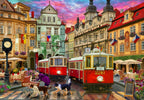 Prague Trolley's - 1000 Piece Jigsaw Puzzle (Bluebird)