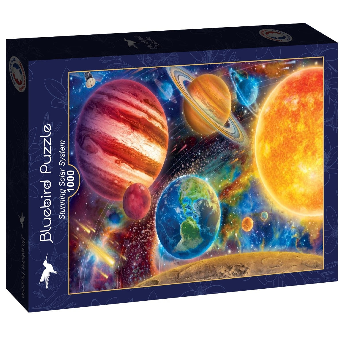 Stunning Solar System - 1000 Piece Jigsaw Puzzle (Bluebird)