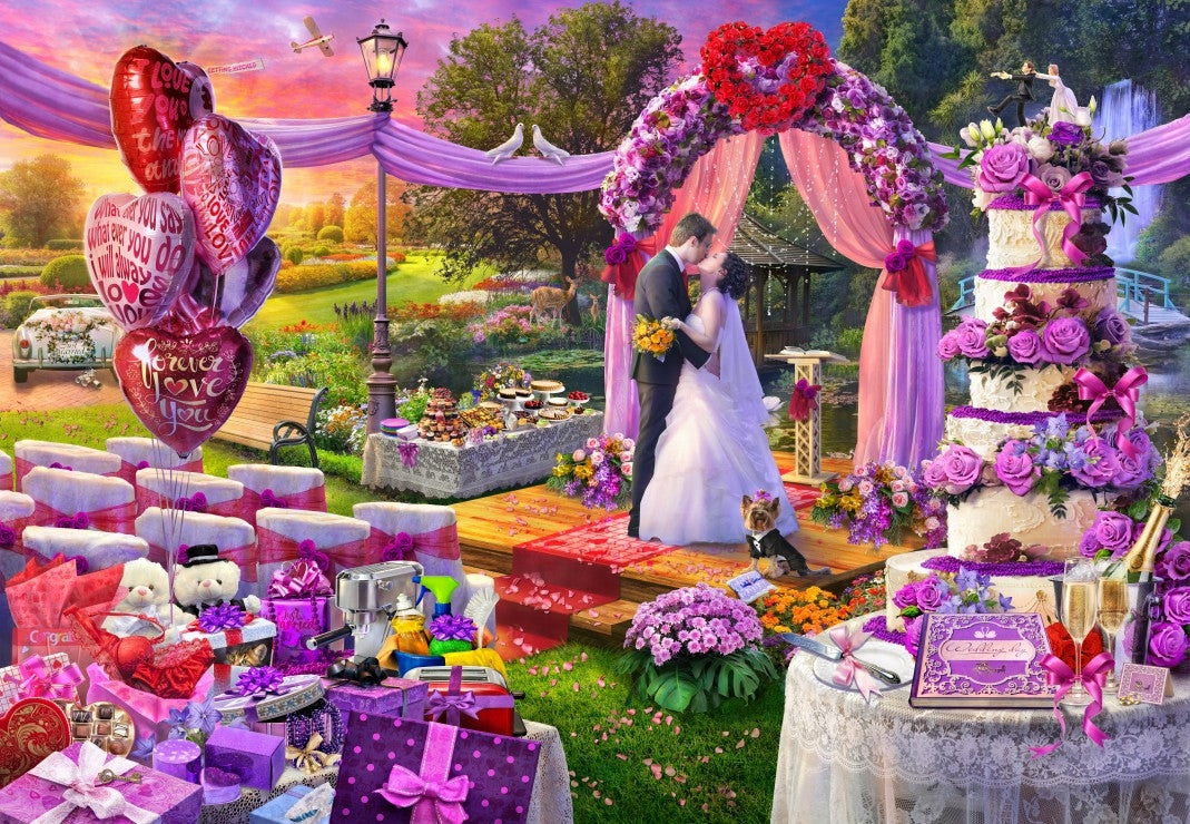 Wedding Day - 1000 Piece Jigsaw Puzzle (Bluebird)