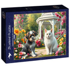 Companions in the Garden - 1000 Piece Jigsaw Puzzle (Bluebird)