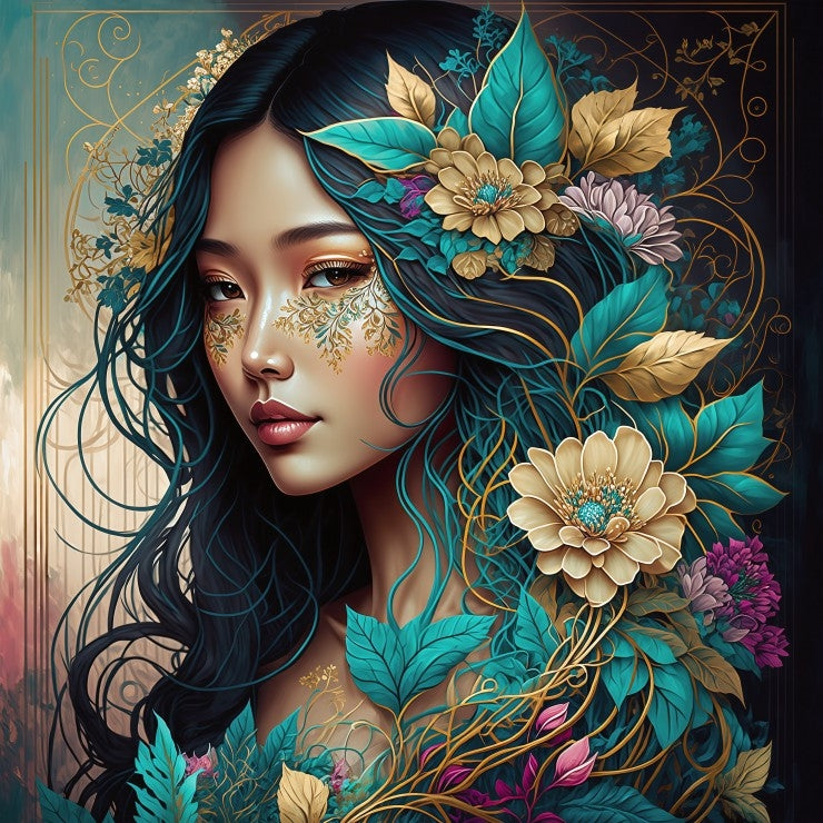 Hana - Soul of Nature Collection - 1000 Piece Jigsaw Puzzle (Bluebird)