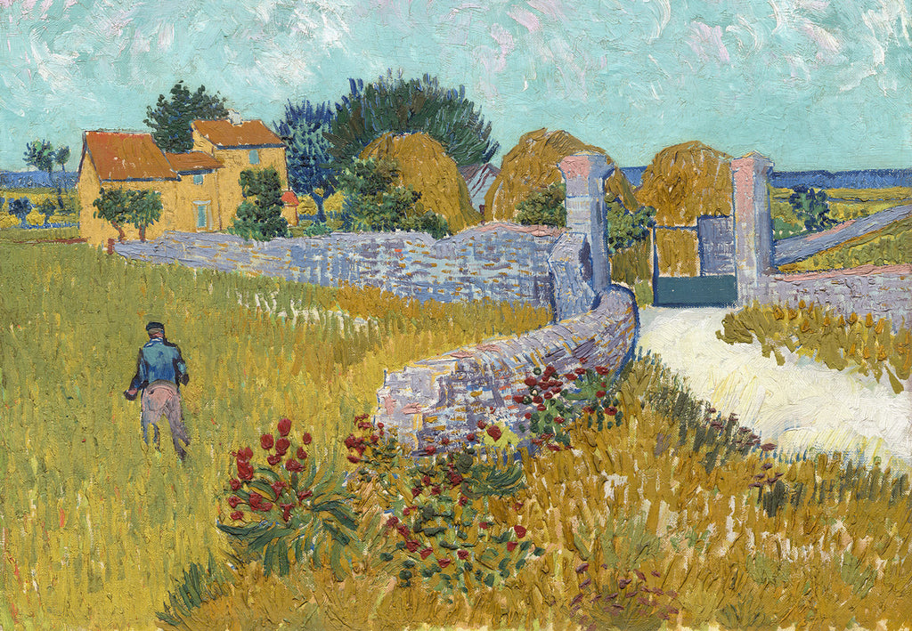 Vincent Van Gogh - Ferme en Provence - 1000 Piece Jigsaw Puzzle (Bluebird)