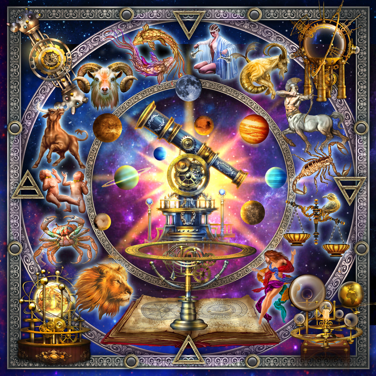 Astro Constellation – 1000 Piece Jigsaw Puzzle (Bluebird)